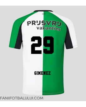 Feyenoord Santiago Gimenez #29 Tricou Fotbal Replică 2024-25 Barbati Treilea